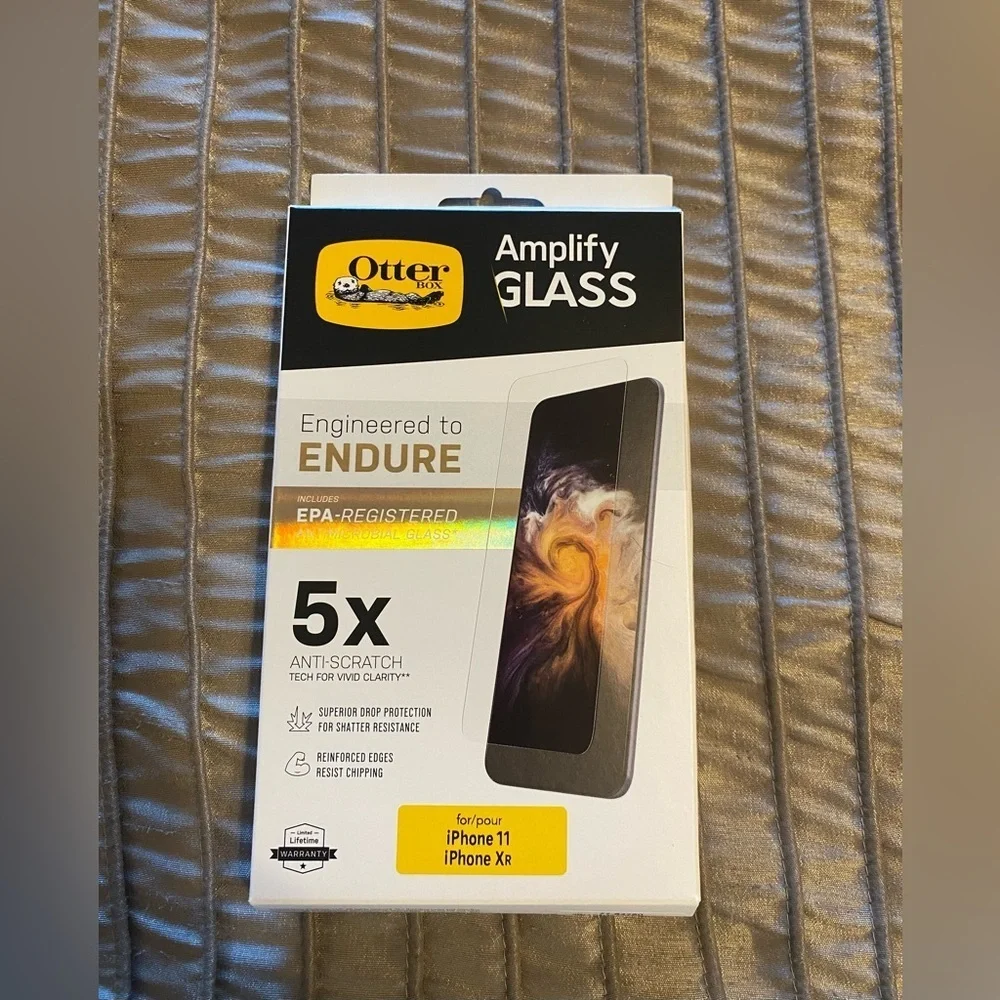 NEW - OtterBox Amplify Series Glass Screen Protector - for iPhone 11 & iPhone XR